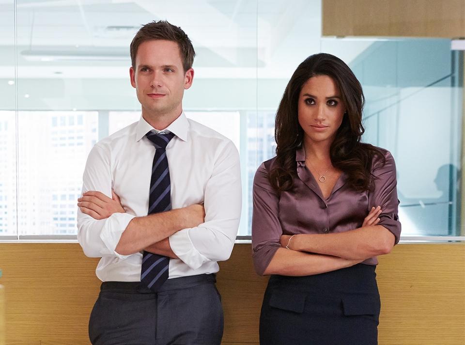 Suits, Meghan Markle, Patrick J. Adams