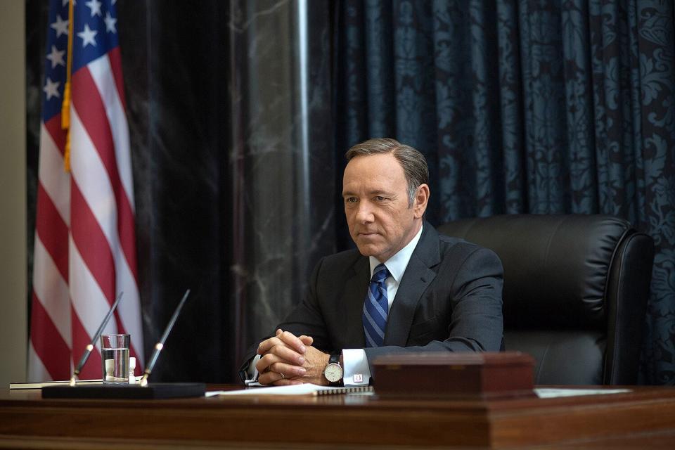 Kevin Spacey in season 2 of Netflix's "House of Cards."