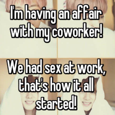 17 confessions about what an affair with your coworker can really be like