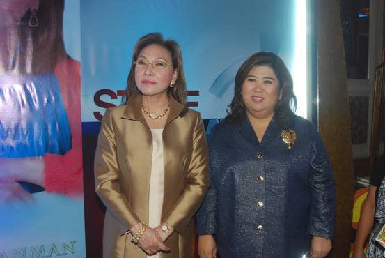 GMA Kapuso Foundation EVP and COO Mel Tiangco and GMA Network VP for News Programs Jessica Soho