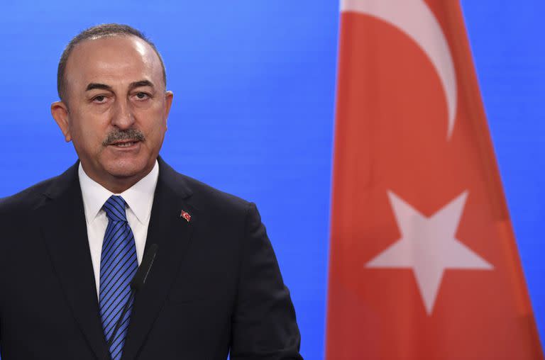 El ministro de Relaciones Exteriores de Turquía Mevlut Cavusoglu