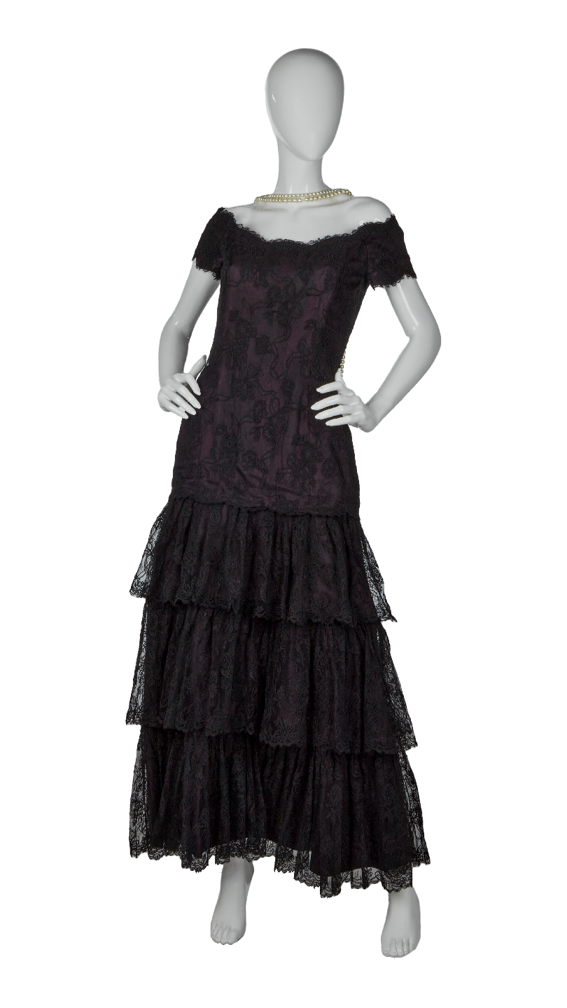 a mannequin wearing a dress