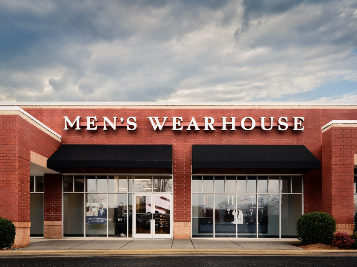 Men's Wearhouse located at Franklin Square in Gastonia, North Carolina.