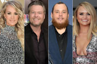 <p>This year’s show will feature an "unprecedented number of world television premiere performances," according to a press release, opening with a performance from <a href="https://people.com/tag/elle-king/" rel="nofollow noopener" target="_blank" data-ylk="slk:Elle King;elm:context_link;itc:0;sec:content-canvas" class="link ">Elle King</a> and <a href="https://people.com/tag/miranda-lambert/" rel="nofollow noopener" target="_blank" data-ylk="slk:Miranda Lambert;elm:context_link;itc:0;sec:content-canvas" class="link ">Miranda Lambert</a>, followed by some of the biggest names in country music: Dierks Bentley, Kenny Chesney, Luke Combs, Dan + Shay, co-host Mickey Guyton, Miranda Lambert, Carrie Underwood, Blake Shelton, Kelsea Ballerini and more. PEOPLE’s rounded up the full list of performers <a href="https://people.com/country/acm-awards-2021-duet-medley-performances-revealed/" rel="nofollow noopener" target="_blank" data-ylk="slk:here;elm:context_link;itc:0;sec:content-canvas" class="link ">here</a>. </p>