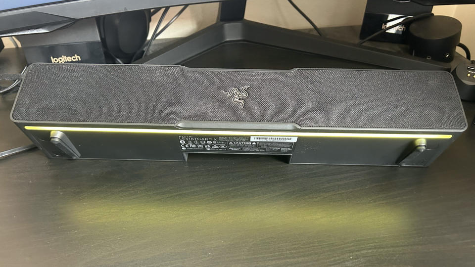 Razer Leviathan V2 X underneath