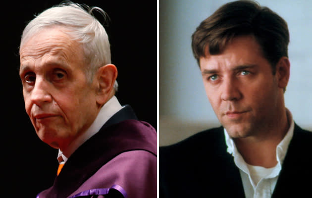 <b>A Beautiful Mind (2001) </b><br><br> Russell Crowe was superb as mathematical genius John Nash, but we think the real Nash looks rather more like Matthew Broderick.