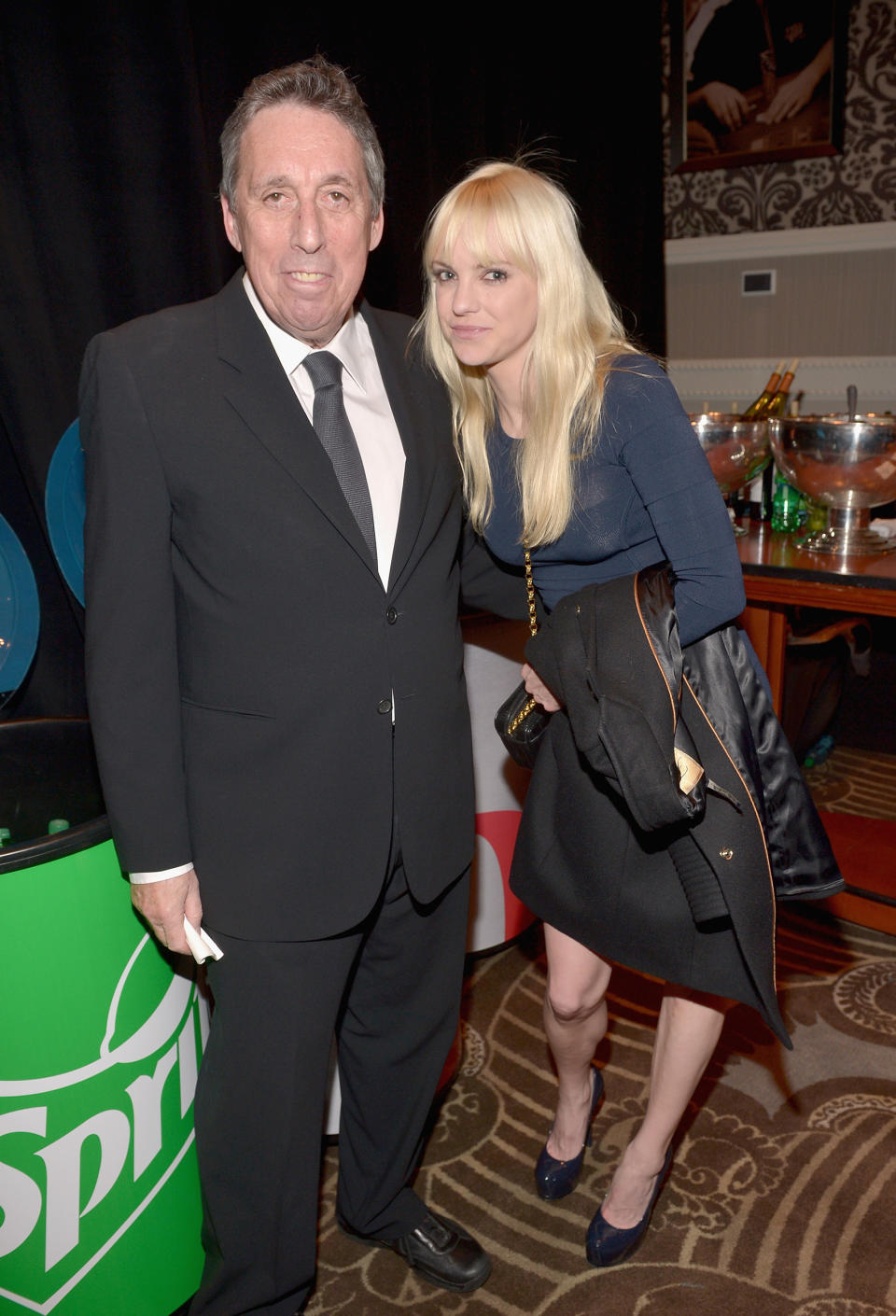 Ivan Reitman and Anna Faris (Charley Gallay / Getty Images)