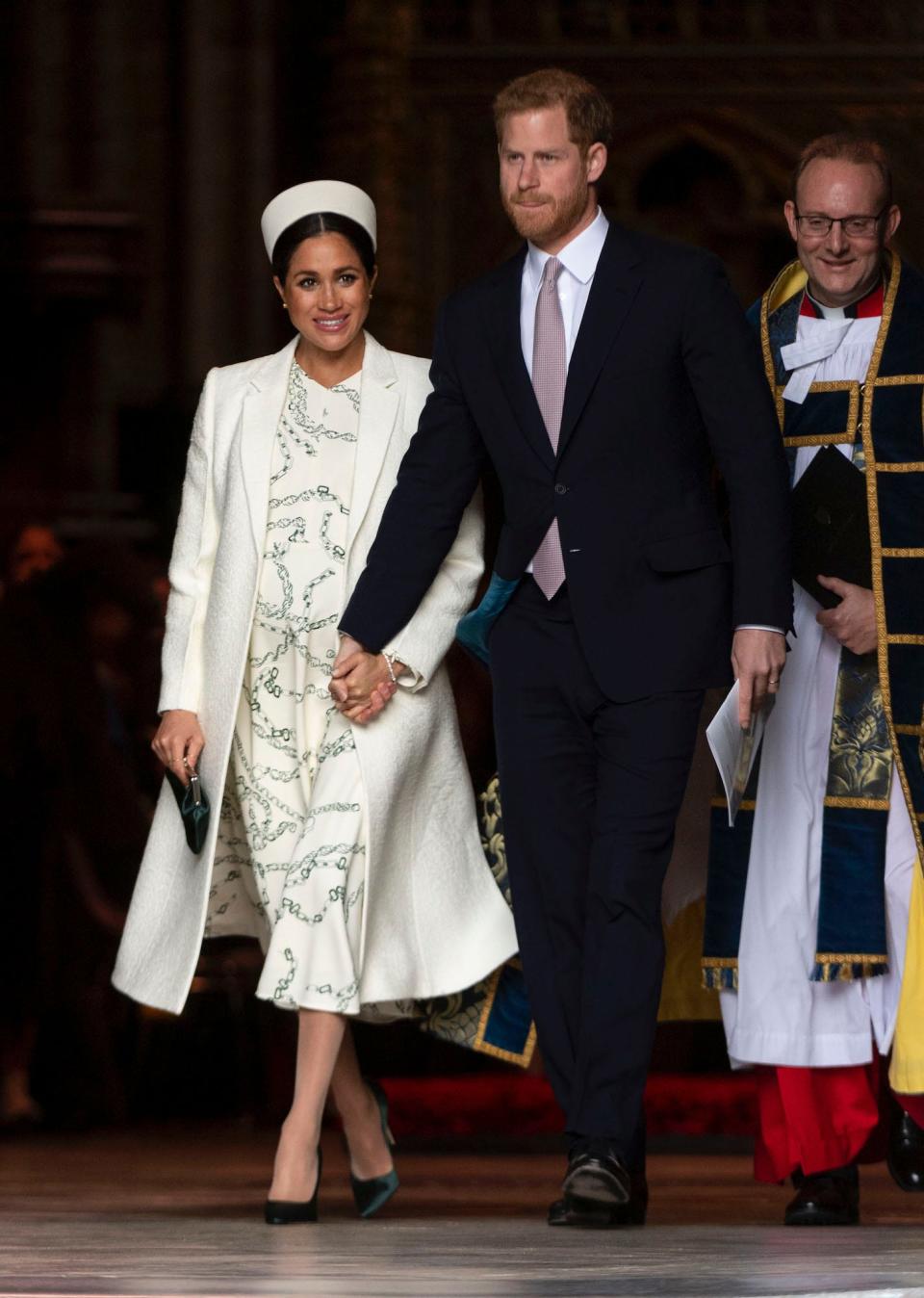 Meghan Markle and Prince Harry at the Commonwealth Day Service on March 11, 2019.