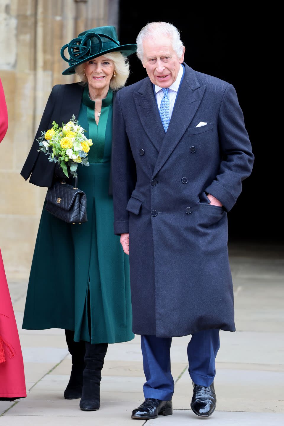 the royal family attend the 2024 easter mattins service