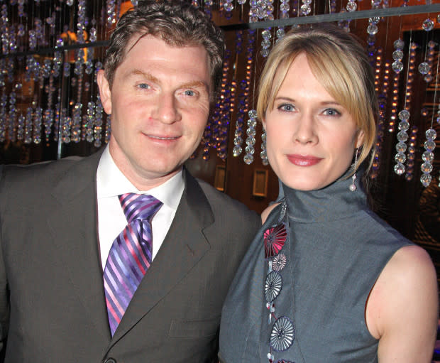 Bobby Flay and Stephanie March in 2009<p>Bruce Glikas/FilmMagic</p>