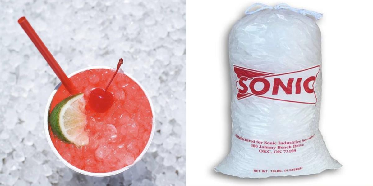 You Can Actually Buy Bags of Sonic's Ice at Select Locations