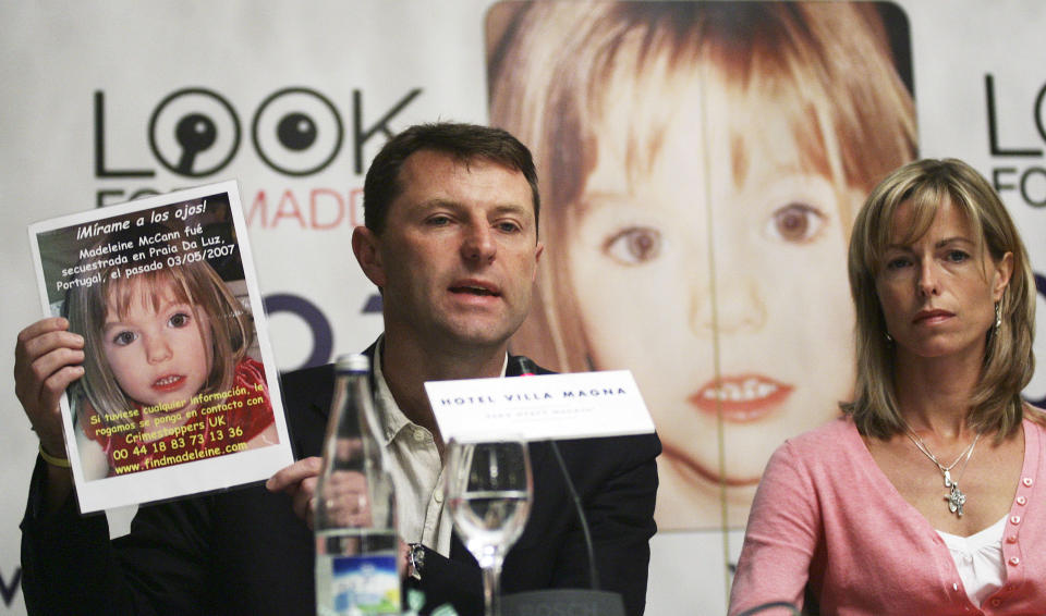 Gerry und Kate McCann, die Eltern von Madeleine McCann, suchen immer noch nach ihrer Tochter, die 2007 in Portugal verschwand (Bild: REUTERS/Stringer)