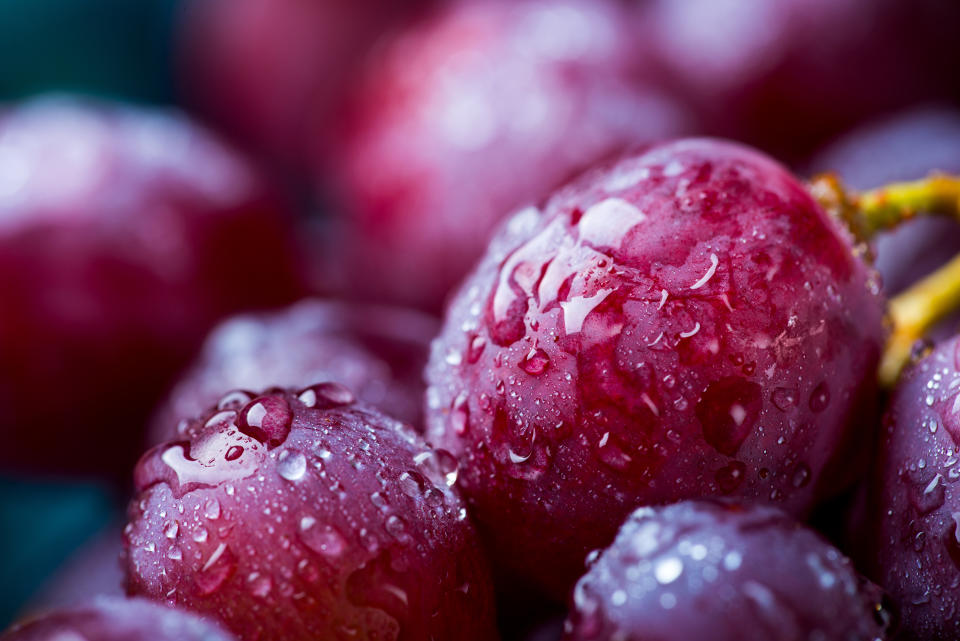 <p>Los gatos pueden consumir algunas frutas, como plátano, manzana y pera. Pero las uvas son tóxicas para ellos y pueden causar graves complicaciones renales. Tampoco deben consumir frutas cítricas (como la naranja y el limón) para prevenir enfermedades estomacales. (Getty Creative)</p> 