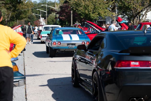 The classic car show. (Photo: Damon Dahlen/HuffPost)