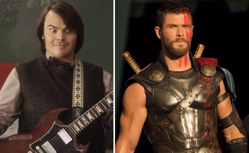 Who used ‘Immigrant Song’ better: ‘School of Rock,’ or ‘Thor: Ragnarok?’ (Credit: Paramount/Marvel)