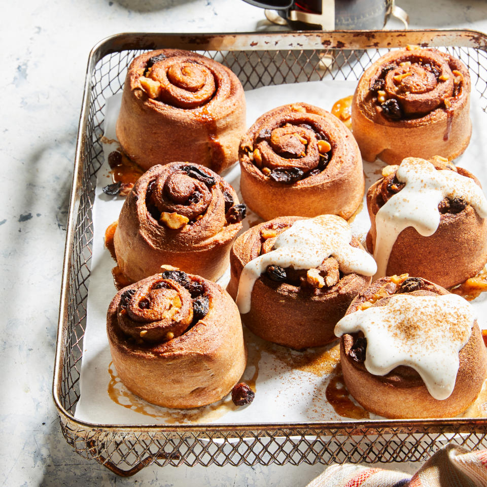 Air-Fryer Whole-Wheat Cinnamon Rolls