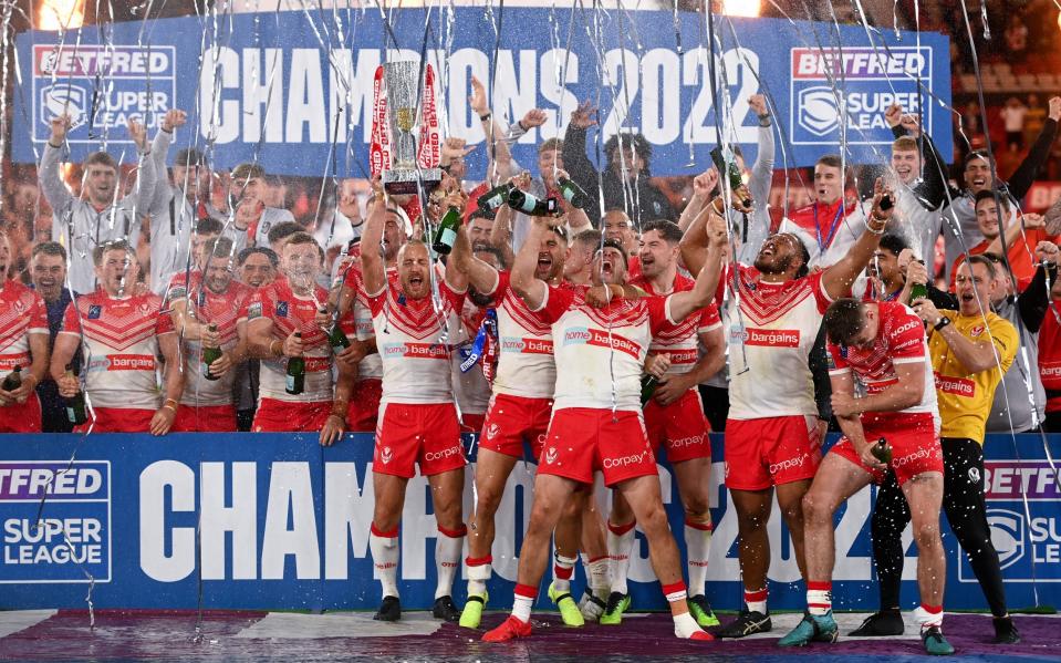 St Helens make history with fourth successive Grand Final triumph - GETTY IMAGES