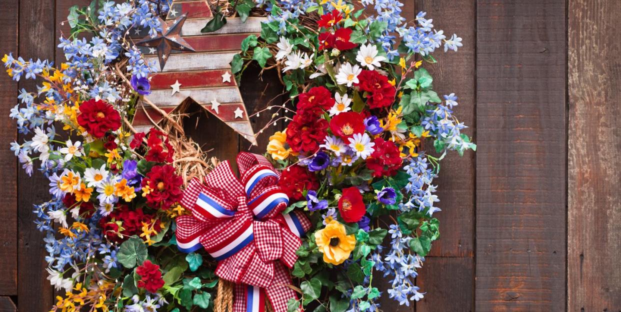 4th of july wreaths