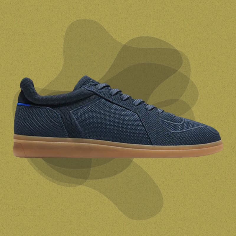 <p>Courtesy of Rothy's</p><p>The vintage design of the German army trainer meets modern technology in these lightweight knit sneakers. They’re made from recycled plastic fiber, and each pair repurposes 28 plastic bottles. Plus, they’re machine-washable, so you can keep them looking fresh for many seasons to come (just follow the brand’s instructions carefully).</p><p>[$179; <a href="https://go.skimresources.com?id=106246X1712071&xs=1&xcust=mj-bestmenssneakers-jzavaleta-0923-update&url=https%3A%2F%2Frothys.com%2Fproducts%2Fmens-rs01-sneaker-navy" rel="noopener" target="_blank" data-ylk="slk:rothys.com;elm:context_link;itc:0;sec:content-canvas" class="link ">rothys.com</a>]</p>
