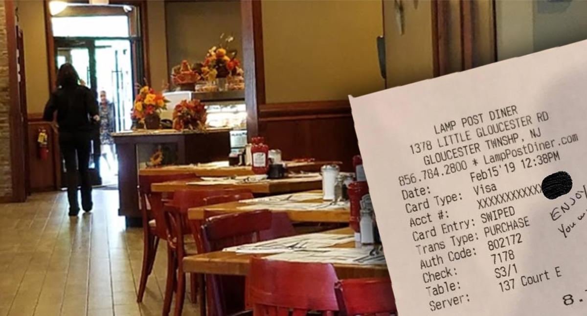 New Jersey Police Officer Leaves Pregnant Waitress 100 Tip And