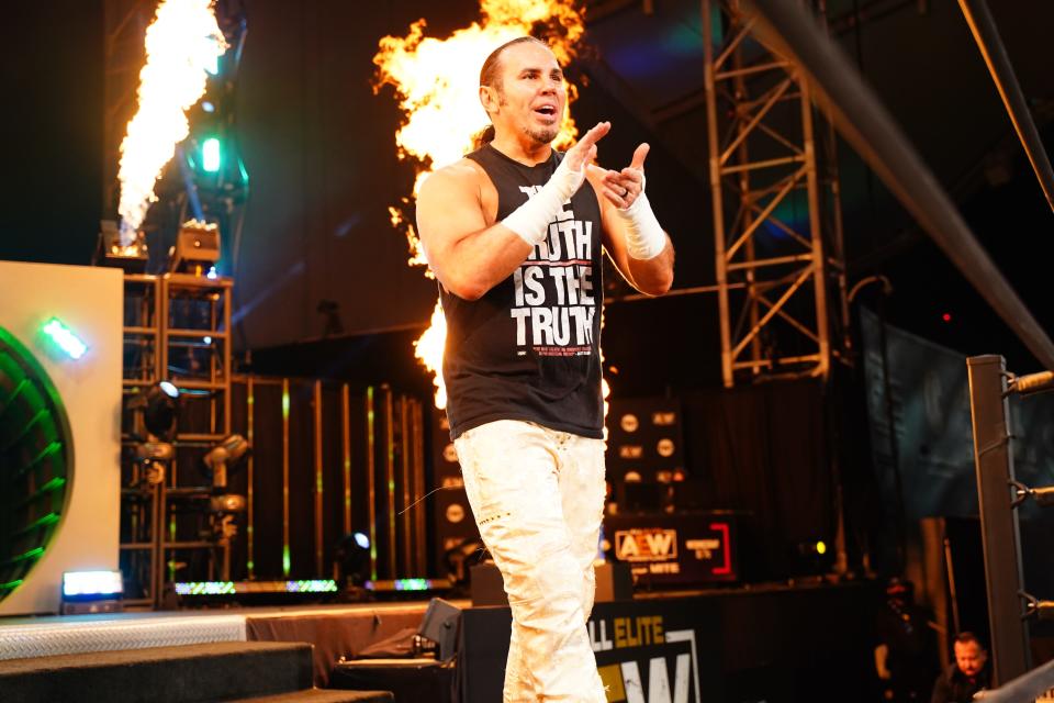 Professional wrestling icon Matt Hardy is currently part of the All Elite Wrestling roster.