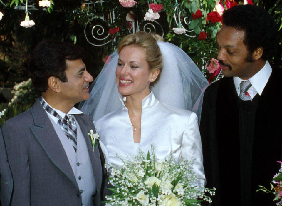 Casey and Jean Kasem were married by the Rev. Jesse Jackson / Credit: Ralph Dominguez/ZUMAPRESS/Newscom