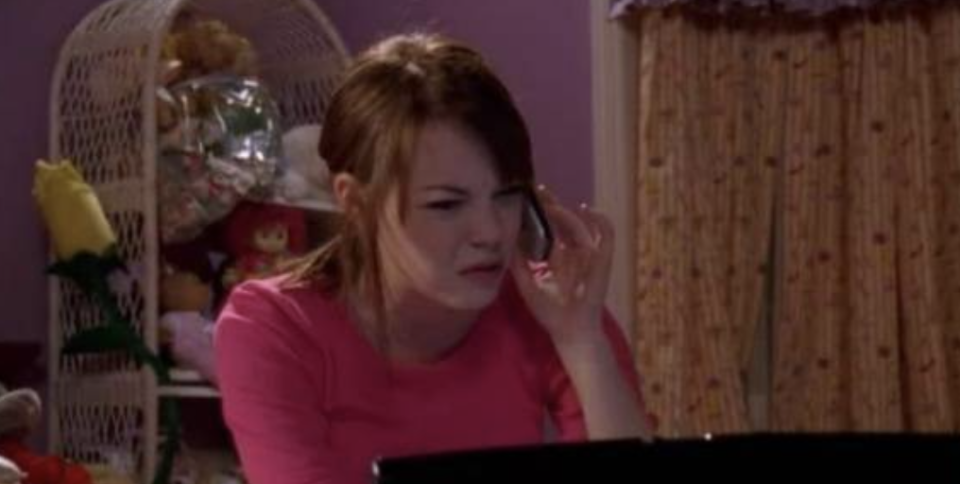 Emma Stone in "Malcolm in the Middle."