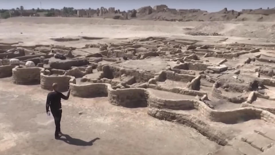 A team of archaeologists has discovered the largest ancient Egyptian city on record, and they weren't even looking for it.