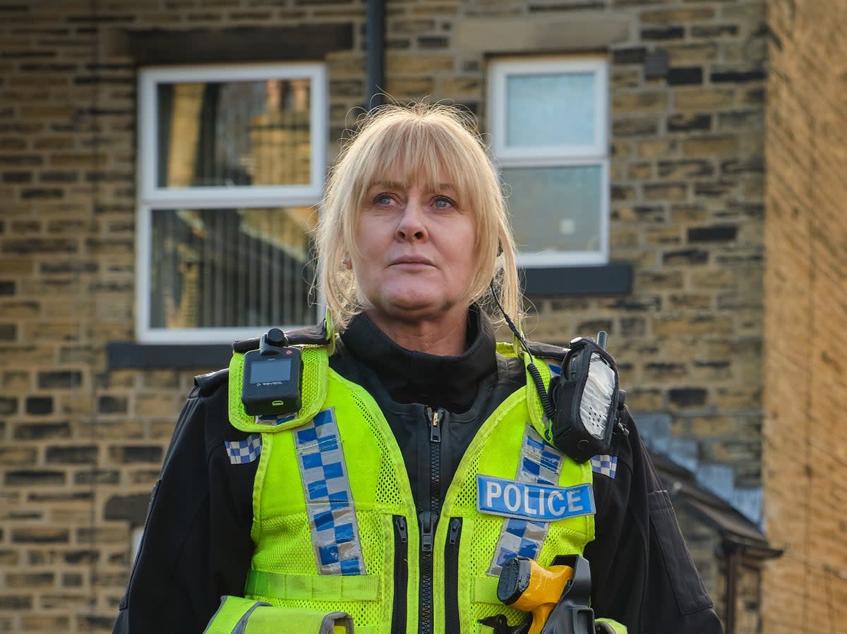 No James Bond, and all the better for it: Sarah Lancashire in ‘Happy Valley’ (BBC)