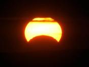 A rare solar eclipse swept across parts of the US, Africa and Europe on Sunday. Described as a "hybrid eclipse," some areas were witnessing a total blackout with others experiencing a partial version. (Nov. 3) 