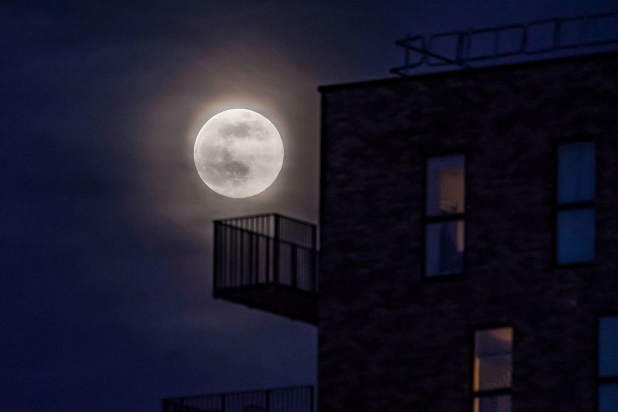 Supermoon Moon Earth Anthony Devlin/Getty Images