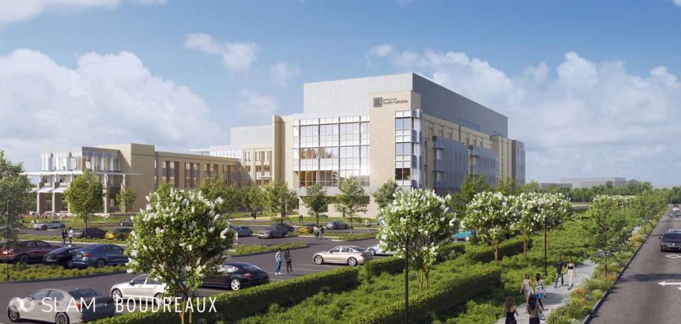 Plans for the University of South Carolina’s new School of Medicine building have come into focus.