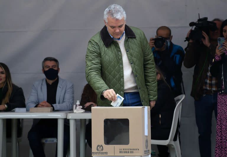 El voto de Iván Duque