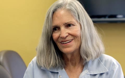 Former Charles Manson follower Leslie Van Houten - Credit: AP