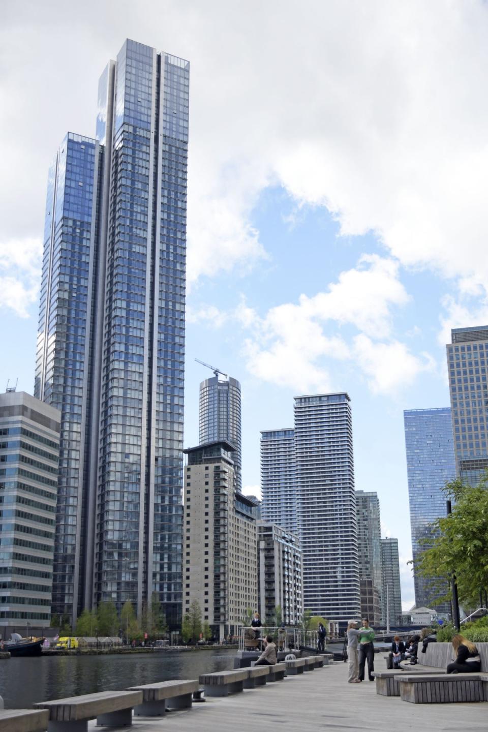 Wood Wharf residential area around South Dock, Canary Wharf (Daniel Lynch)