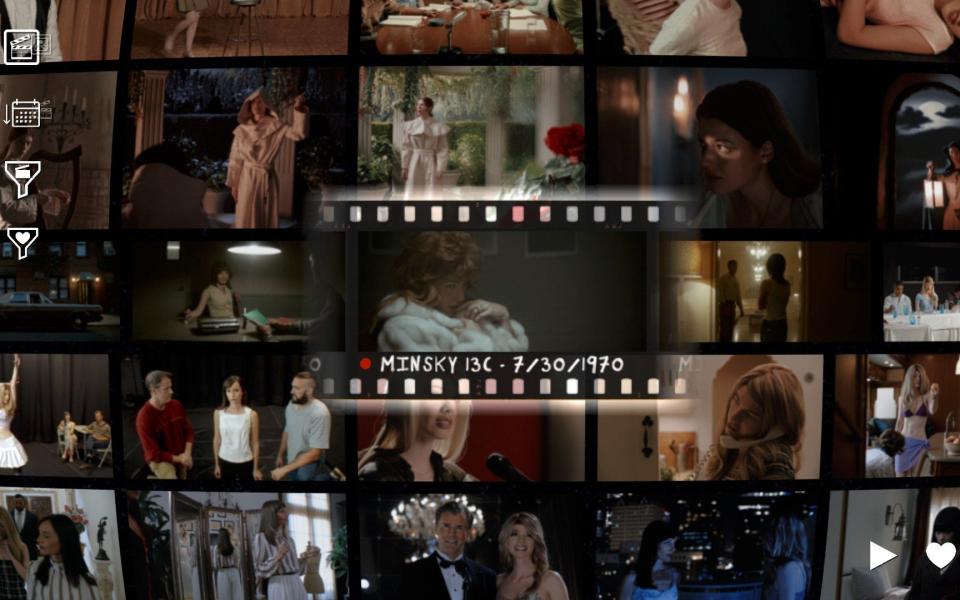 Film clip grid from Immortality