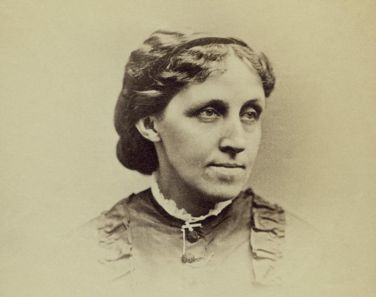 Louisa May Alcott took part in a 19th-century literary culture of anonymity and guessing games. <a href="https://www.gettyimages.com/detail/news-photo/louisa-may-alcott-american-novelist-portrait-1870s-news-photo/929104084?adppopup=true" rel="nofollow noopener" target="_blank" data-ylk="slk:Universal Images Group/Getty Images;elm:context_link;itc:0;sec:content-canvas" class="link ">Universal Images Group/Getty Images</a>