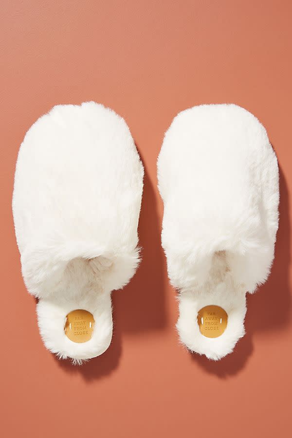 Margot Faux Fur Slippers 