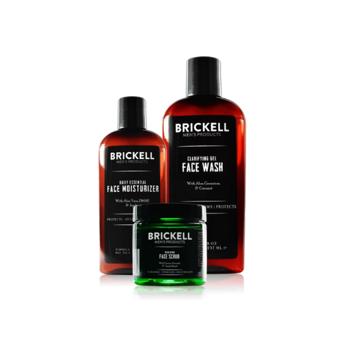 Brickell Mens Products Daily Advanced Face Care Routine