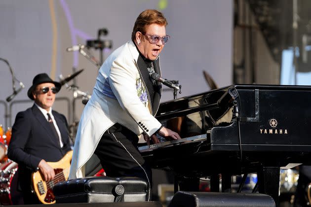 Sir Elton performing in New Zealand in February 2020 (Photo: Kerry Marshall via Getty Images)