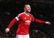 <p>Am 23. Januar 2010 schoss Rooney alle vier Tore beim 4:0-Heimsieg von United gegen Hull City. Es war sein einziges Spiel, in dem der Engländer mehr als drei Tore erzielte. (Bild: AP)</p>