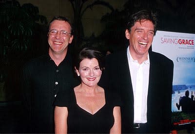 Nigel Cole , Brenda Blethyn and Craig Ferguson at the Egyptian Theatre premiere of Fine Line's Saving Grace