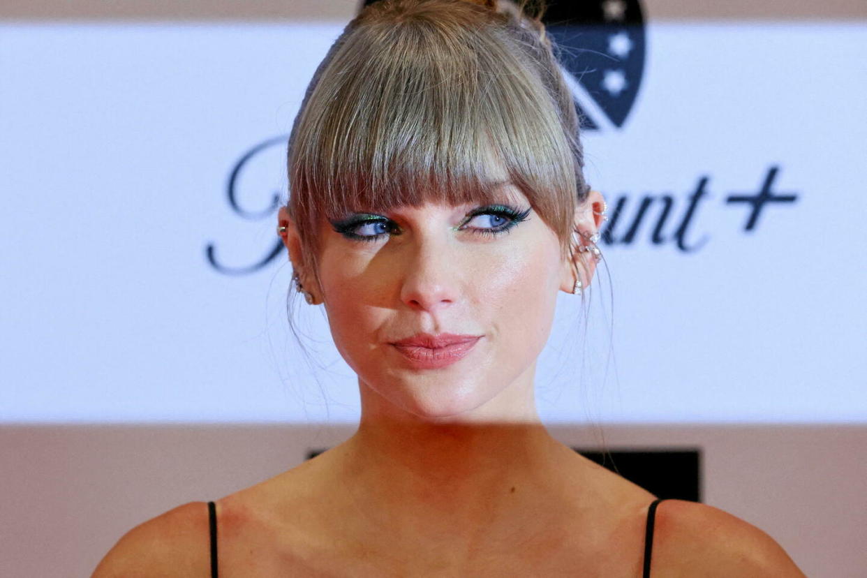 Il y a quelques jours, des montages générés par intelligence artificielle à caractère pornographique de Taylor Swift ont circulé sur Internet.  - Credit:WOLFGANG RATTAY / X00227 / REUTERS