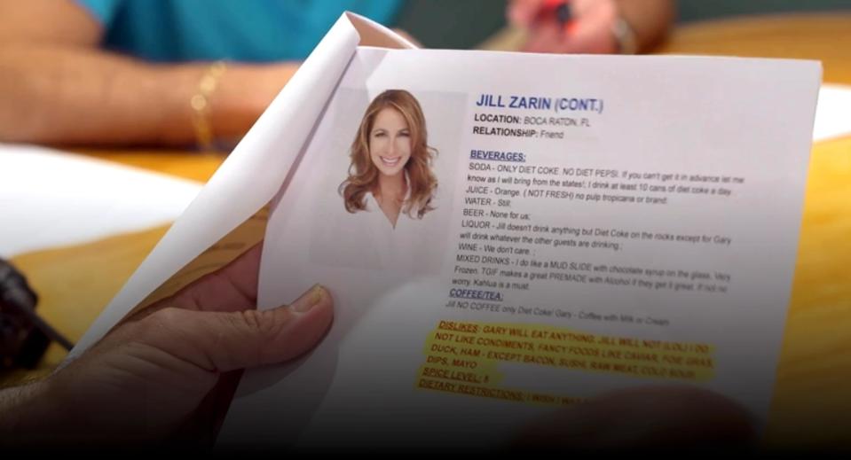 Inside Jill Zarin's Hilarious 'Below Deck' Requests — Including How She Drinks 10 Diet Cokes a Day