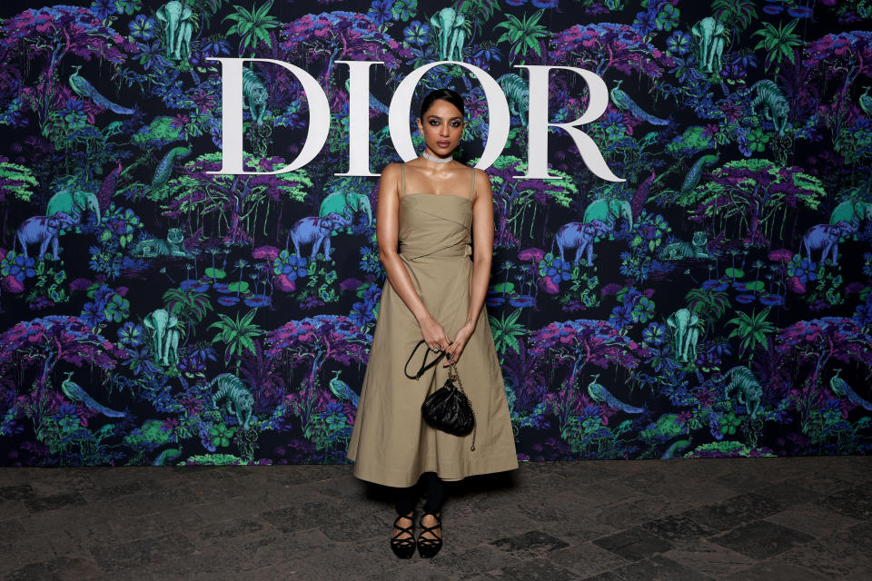 MUMBAI, INDIA - MARCH 30: Sobhita Dhulipala attends the Christian Dior Womenswear Fall 2023 show at the Gateway of India monument on March 30, 2023 in Mumbai, India. (Photo by Pascal Le Segretain/Getty Images for Christian Dior)