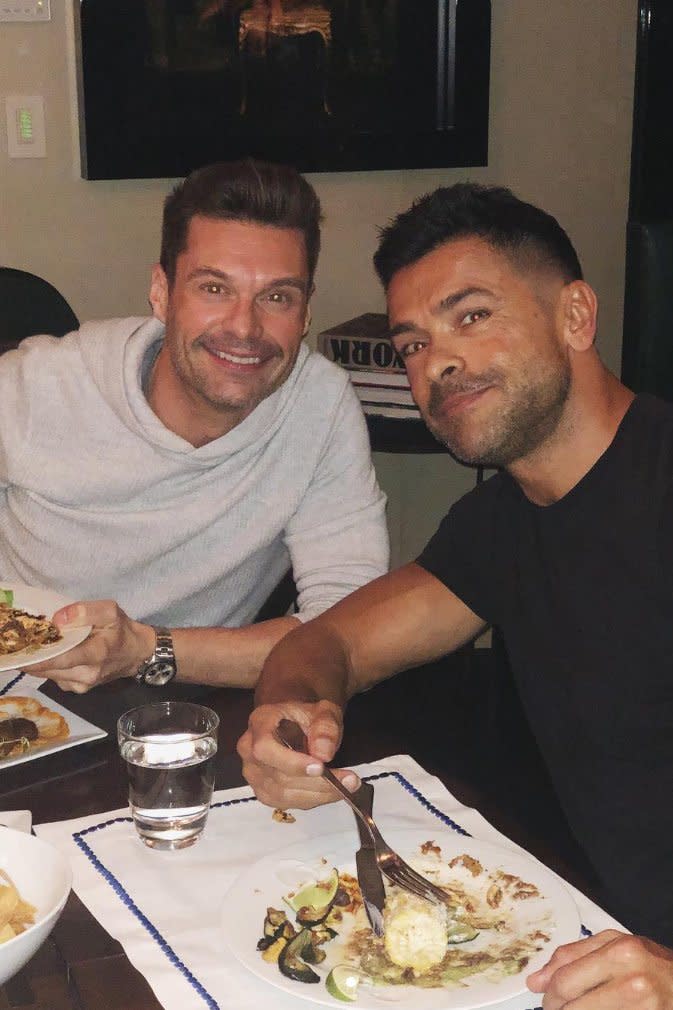 Ryan Seacrest & Mark Consuelos