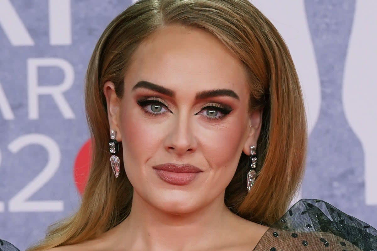 Adele pictured above (PA Archive)