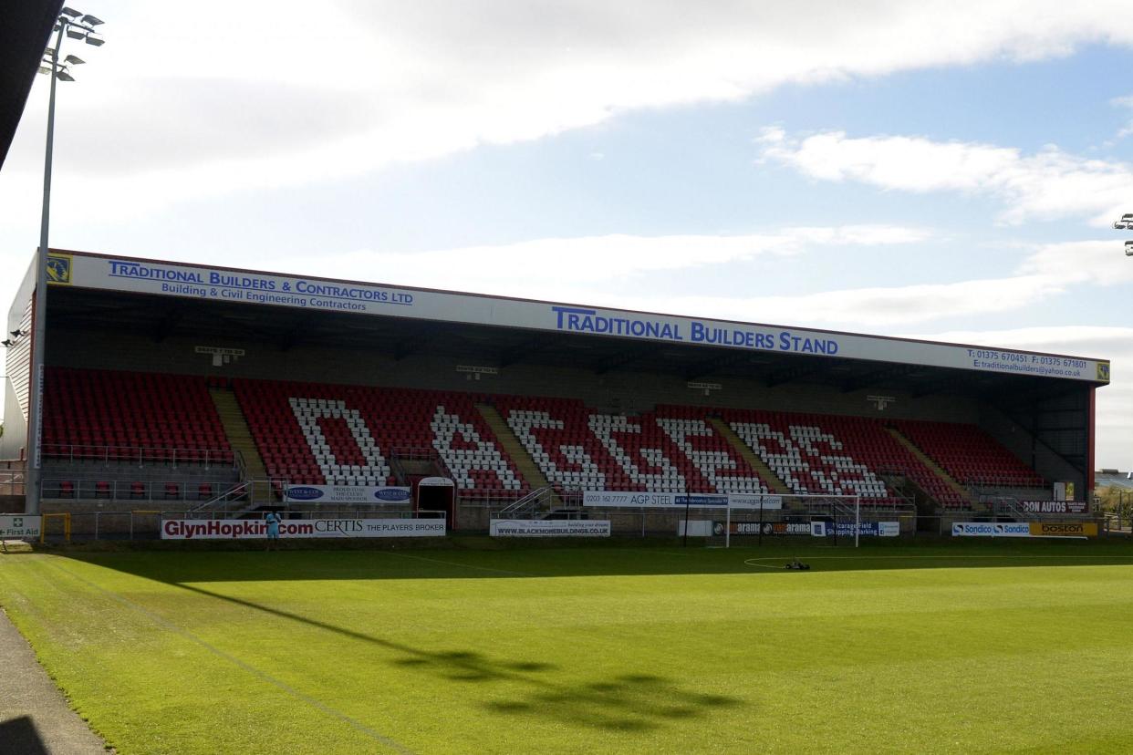 In trouble | The Daggers will host West Ham to aid their against financial struggle: West Ham United via Getty Images