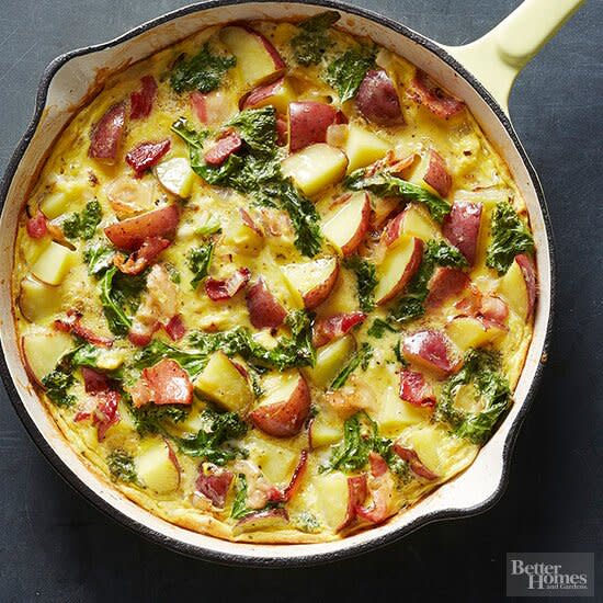 Start your morning right with a healthy frittata recipe that requires just a few vibrant fixings.