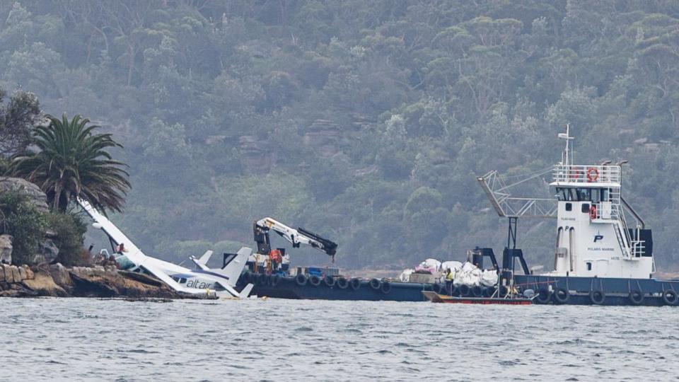 SEAPLANE CRASH SYDNEY HARBOUR